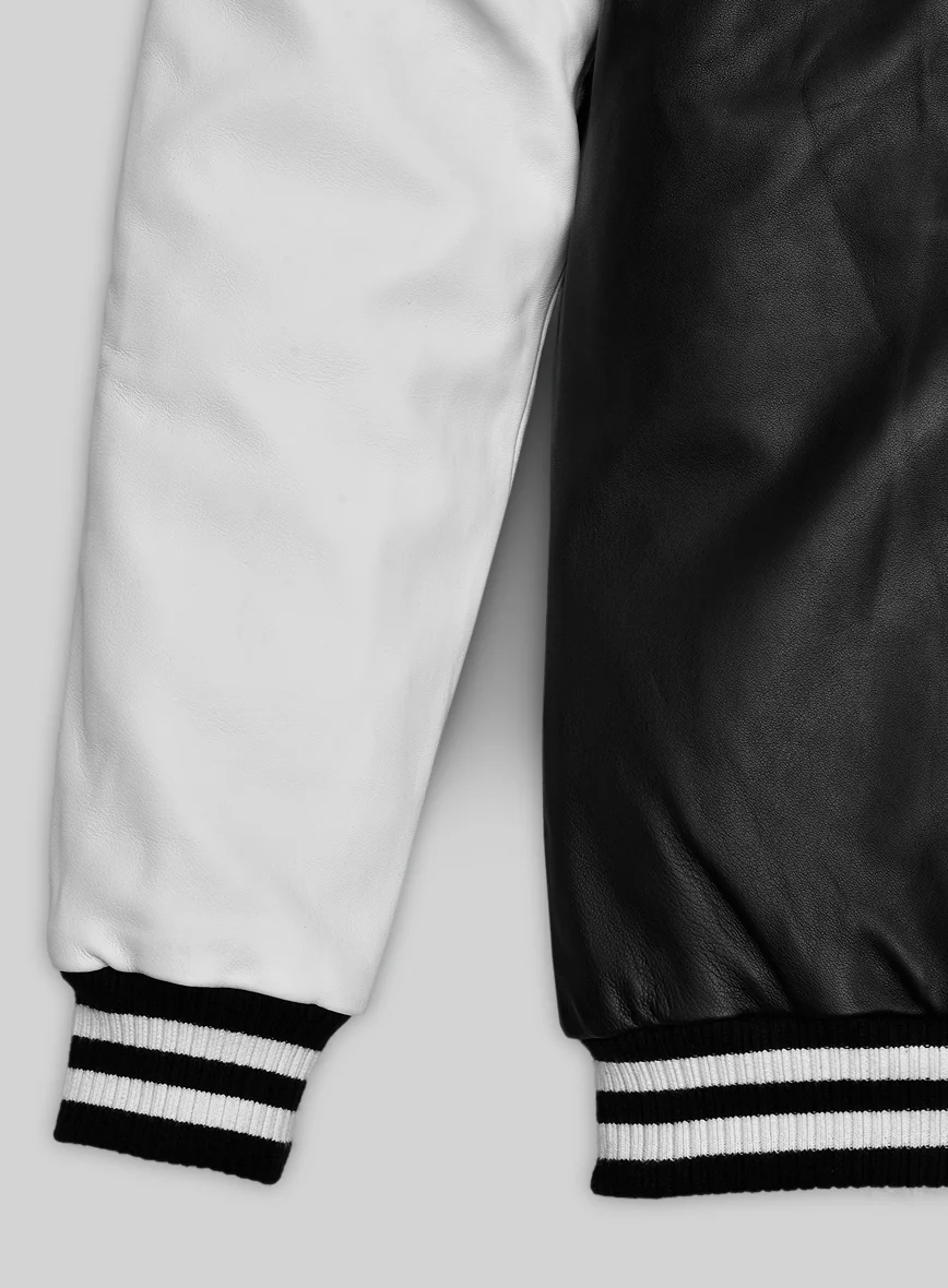 Ace Bomber Leather Jacket - Image 6
