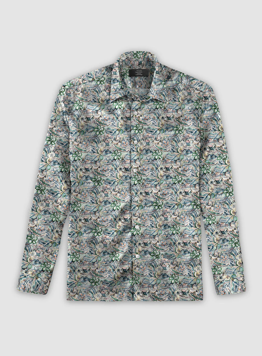 Amadis Silk Cotton Shirt - Image 2