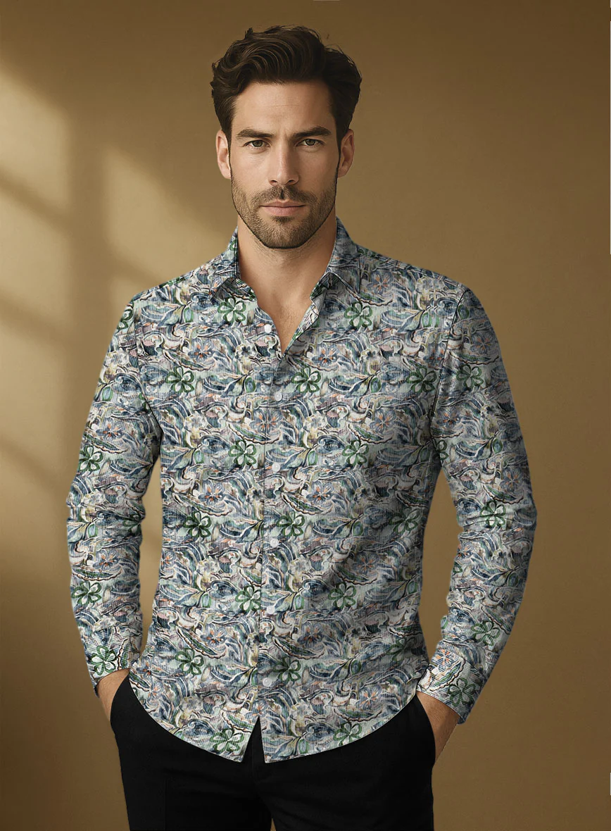 Amadis Silk Cotton Shirt - Image 3