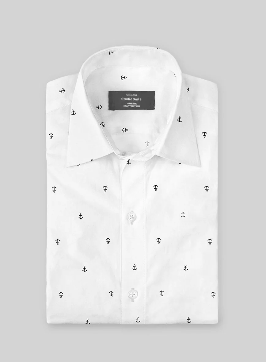 Anchorline Cotton Lycra Shirt - Image 2