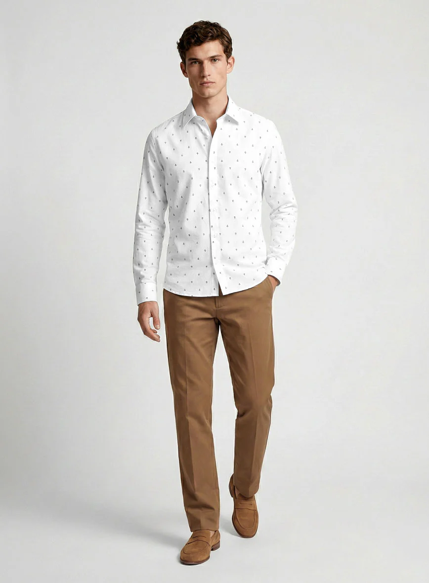 Anchorline Cotton Lycra Shirt - Image 4