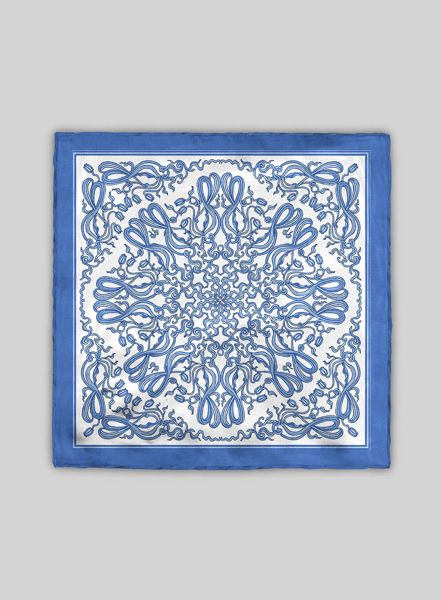Arabesque Silk Pocket Square - Image 3