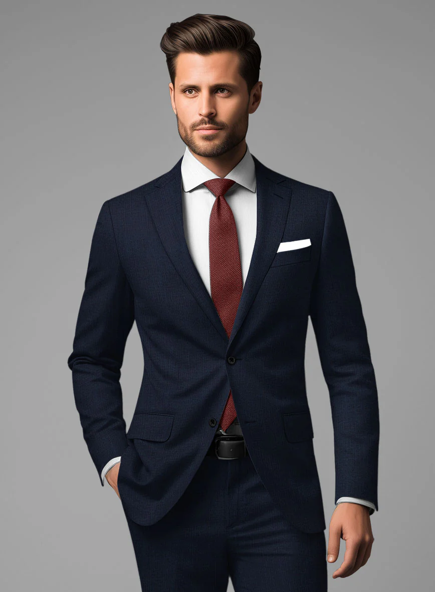 Aristo Blue Wool Jacket - Image 2