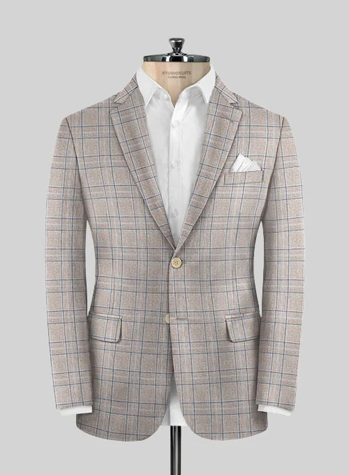 Ariston Tezoni Wool Cotton Silk Cool Suit - Image 2