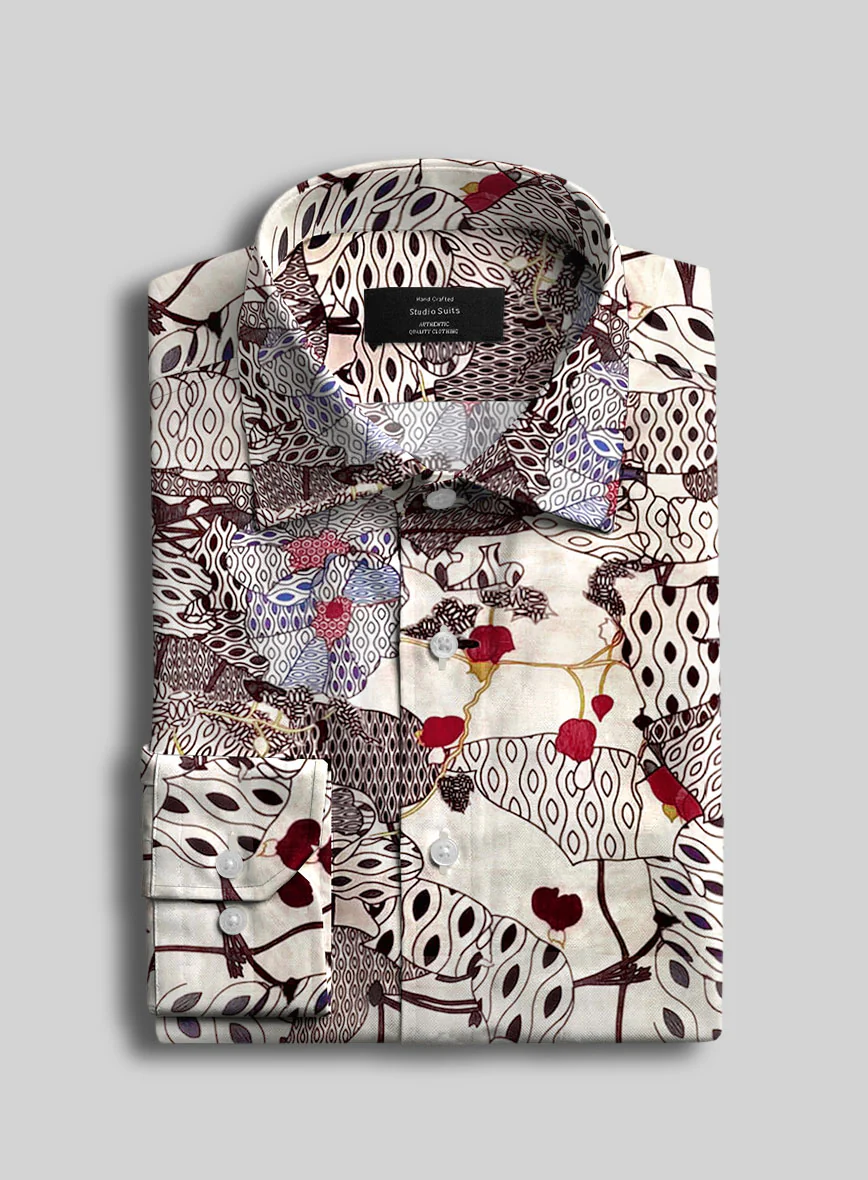 Atelier Foliage Silk Shirt - Image 2