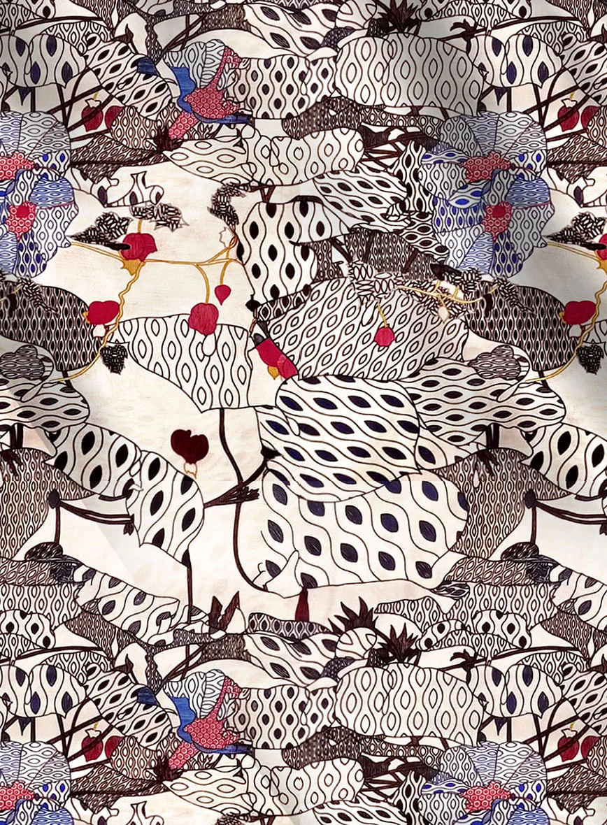 Atelier Foliage Silk Shirt - Image 5