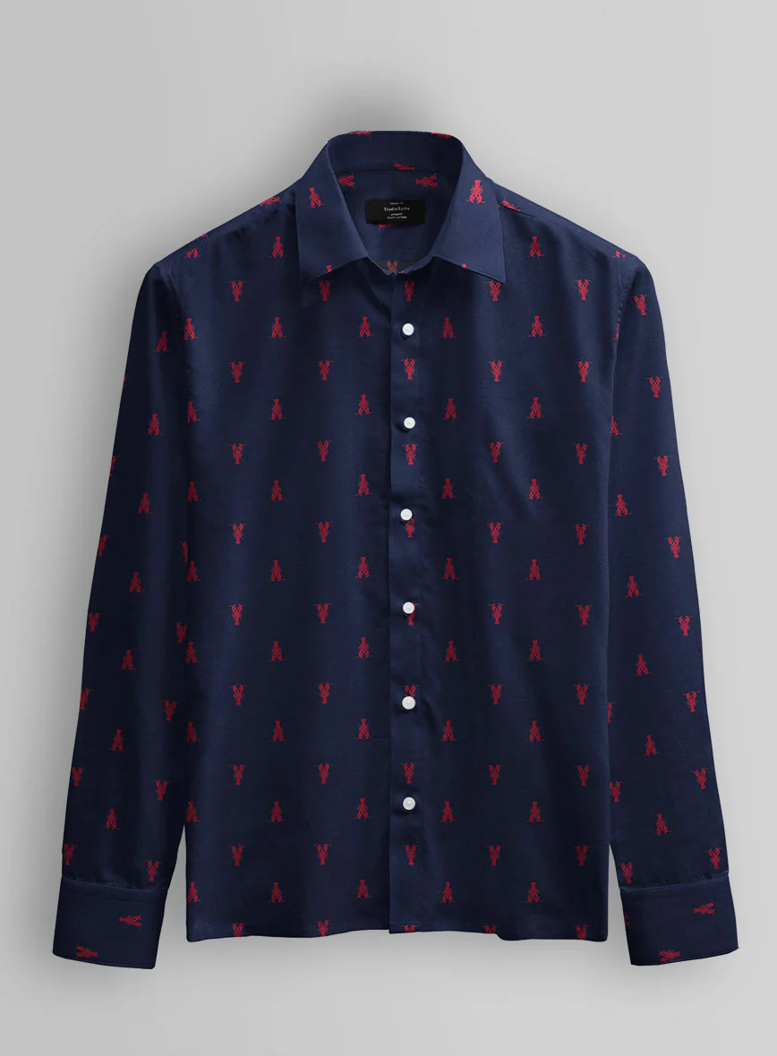 Atlantic Lobster Cotton Shirt - Image 3