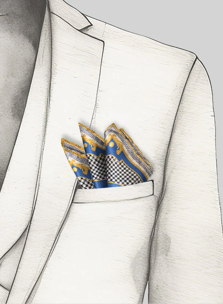Aureate Silk Pocket Square - Image 4