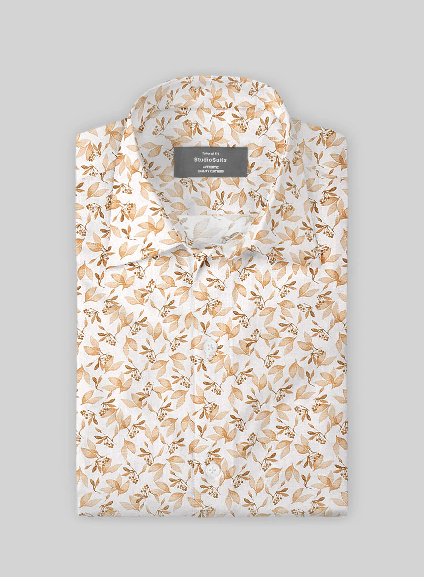 Autumn Whisper Cotton Shirt - Image 2