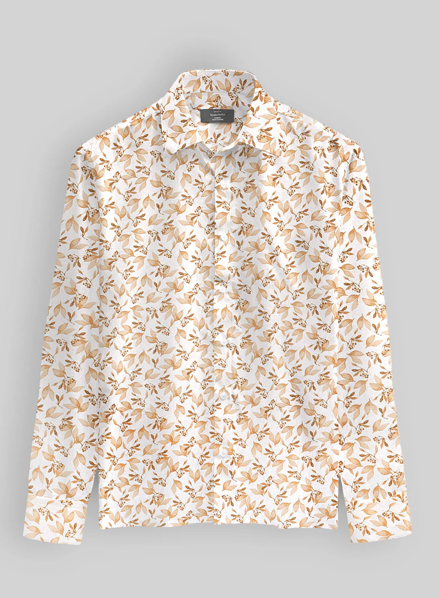 Autumn Whisper Cotton Shirt - Image 3