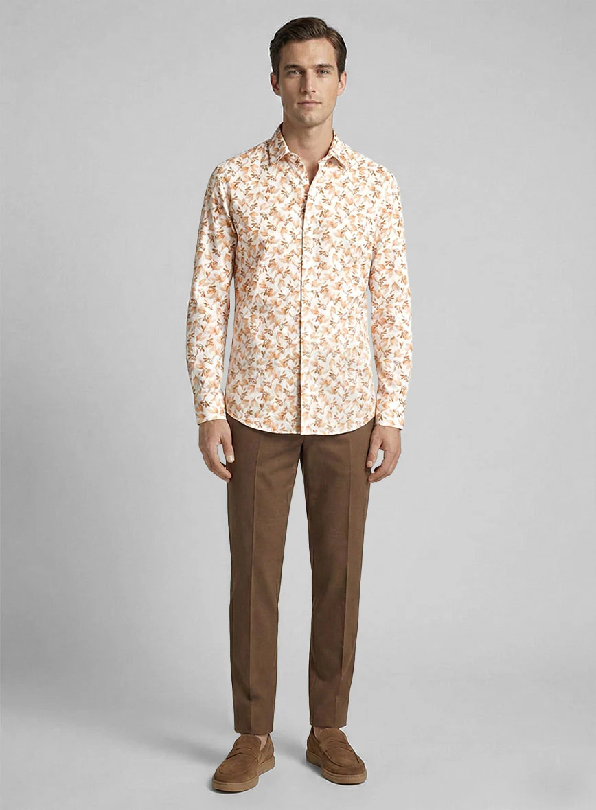 Autumn Whisper Cotton Shirt - Image 4