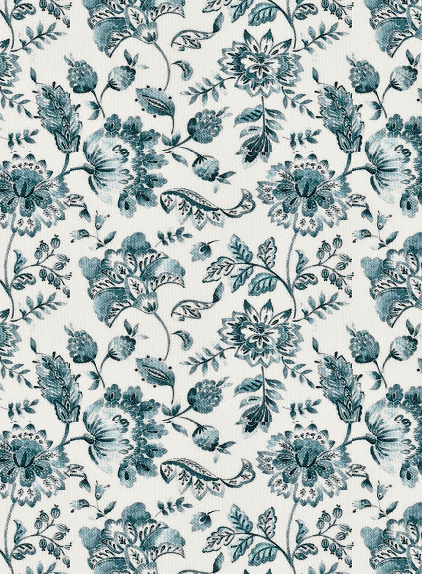 Azurette Silk Cotton Shirt - Image 4