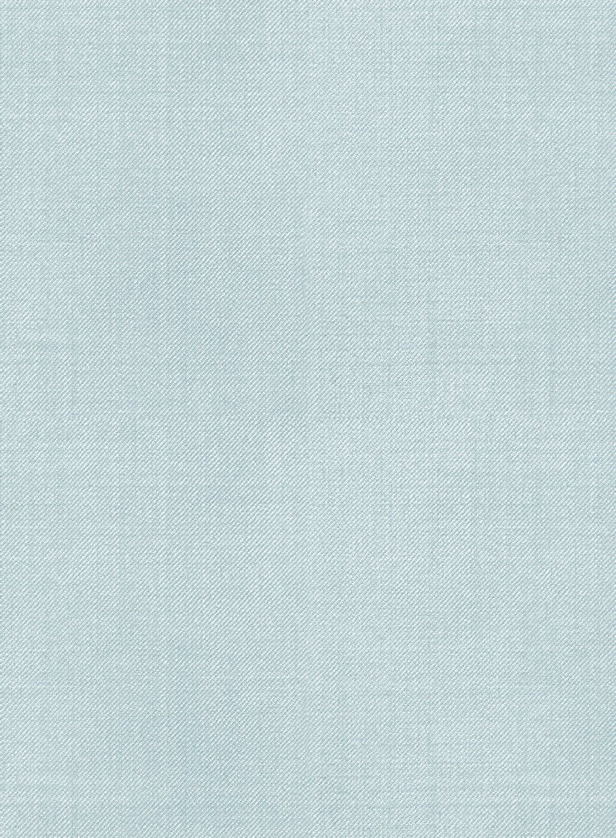 Napolean Wool Baby Blue Pants - Image 3