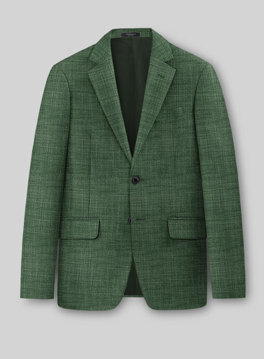 Bamboo Wool Abundant Green Suit - Image 4