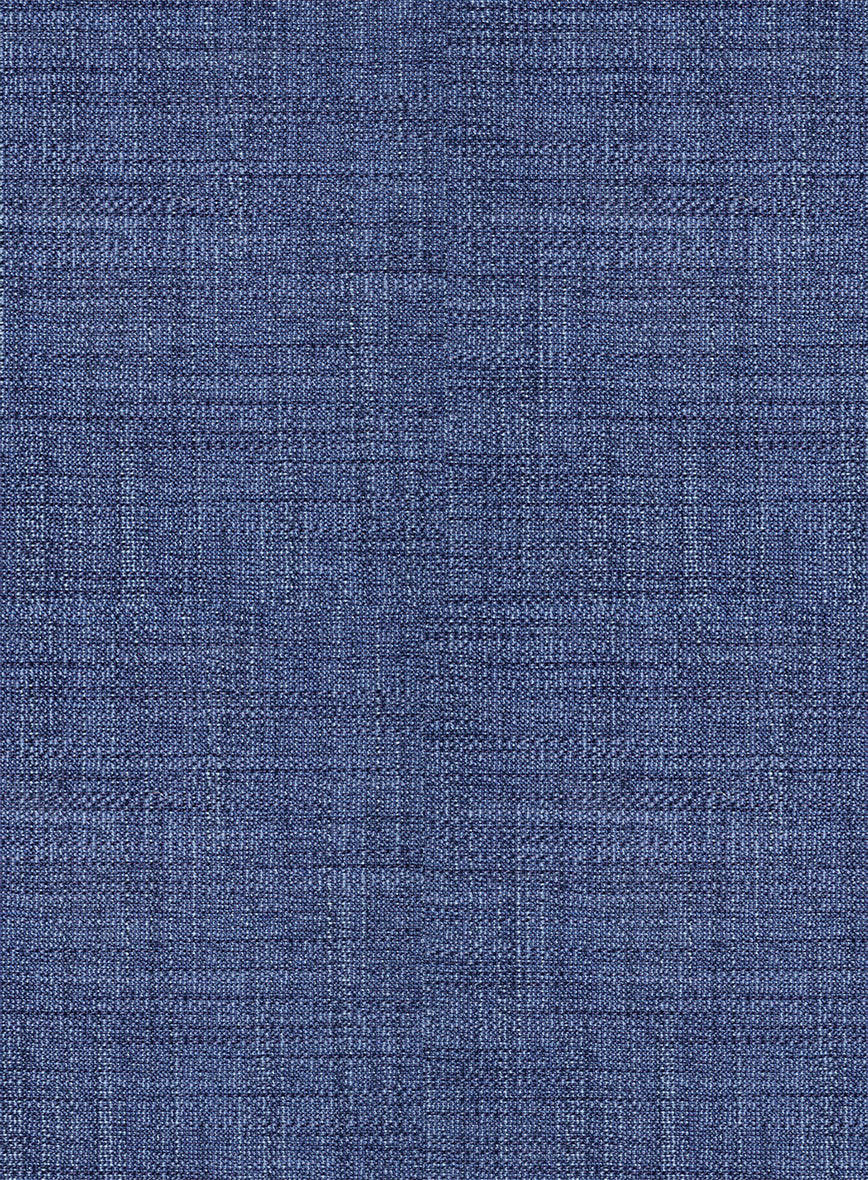 Bamboo Wool Cobalt Blue Jacket - Image 3