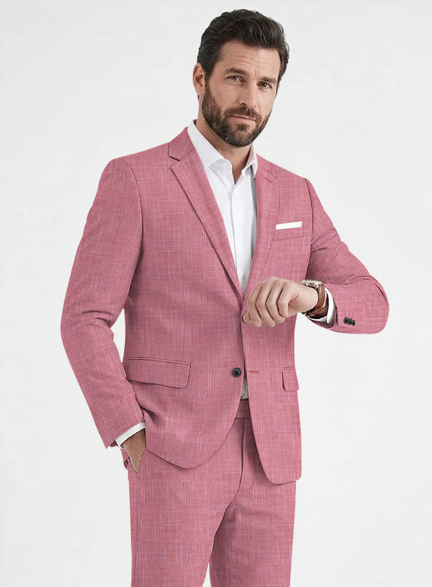 Bamboo Wool Pink Lemonade Jacket - Image 2