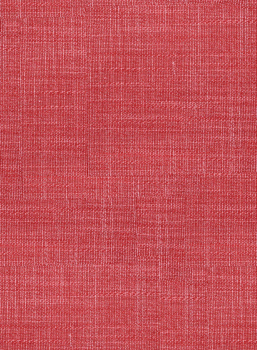 Bamboo Wool Poppy Red Suit - Image 4