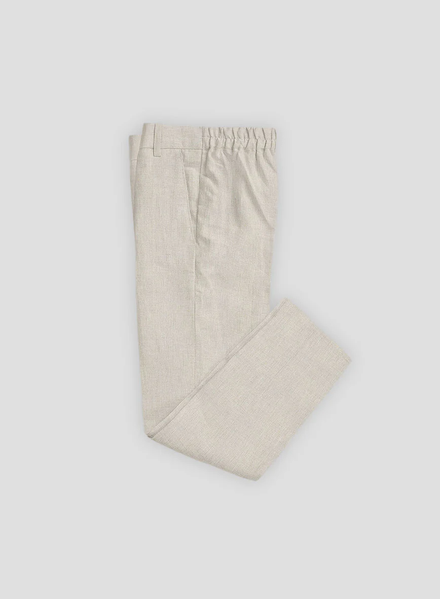 Barn Beige Linen Boys Suit - Image 3