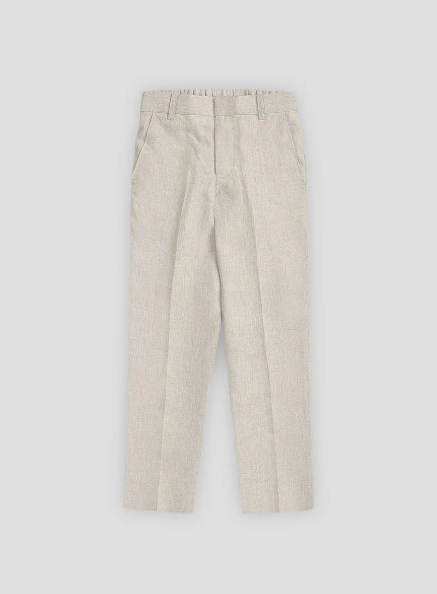Barn Beige Linen Boys Suit - Image 4