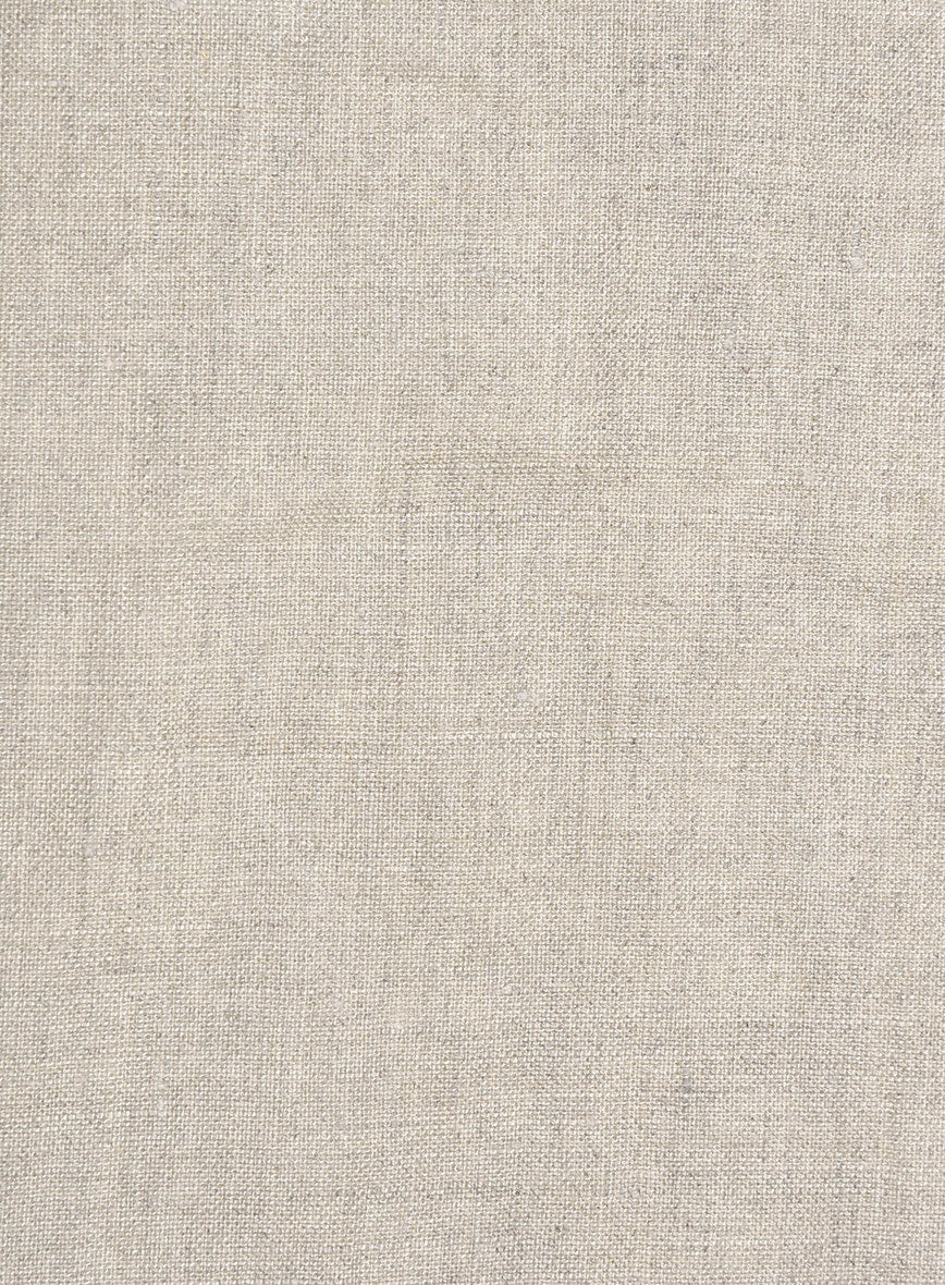 Barn Beige Linen Shirt - Image 3