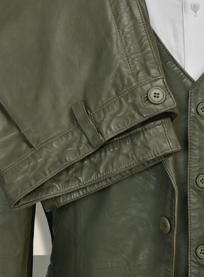 Basicallo Green Leather Suit - Image 5