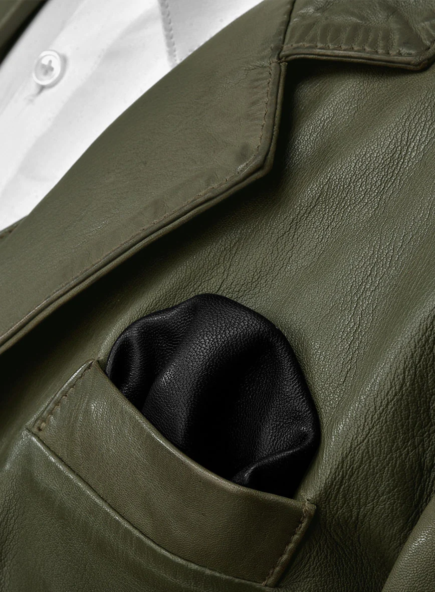 Basicallo Green Leather Suit - Image 7
