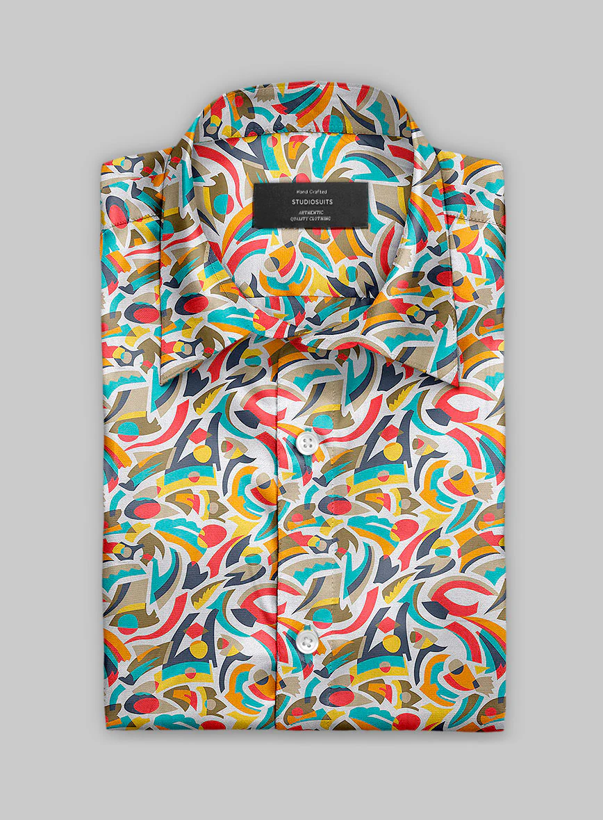 Basilio Silk Cotton Shirt - Image 3