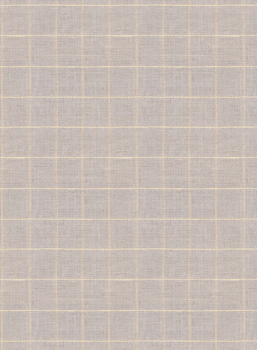 Beaver Checks Linen Shirt - Image 3