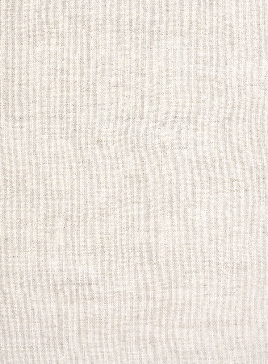Beige Linen Shirt - Image 3