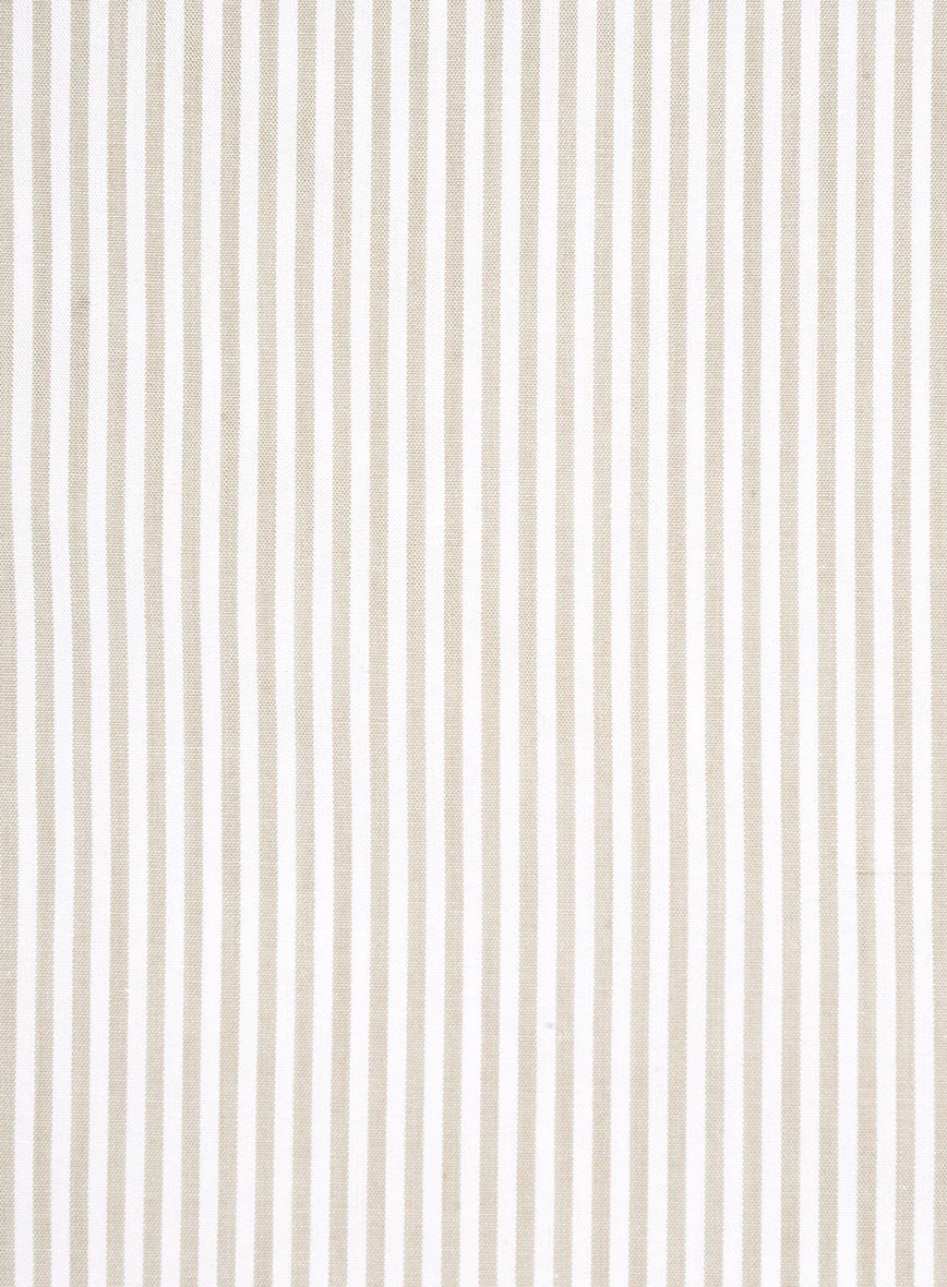 Beigecrest Stripe Cotton Shirt - Image 4