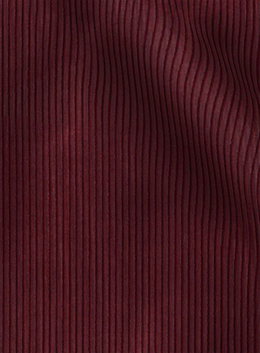Berry Wine Corduroy Shirt - Image 5