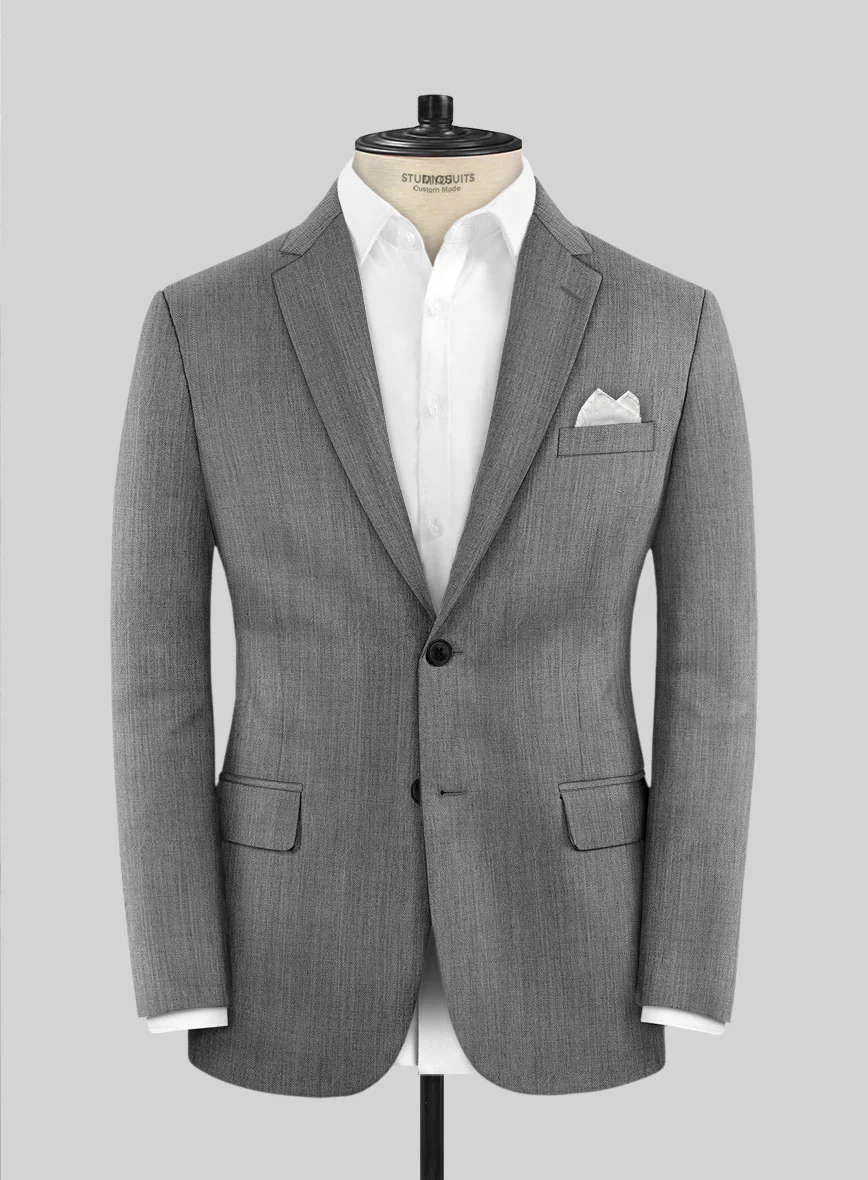 Classic Mid Charcoal Big and Tall Suit - Image 3