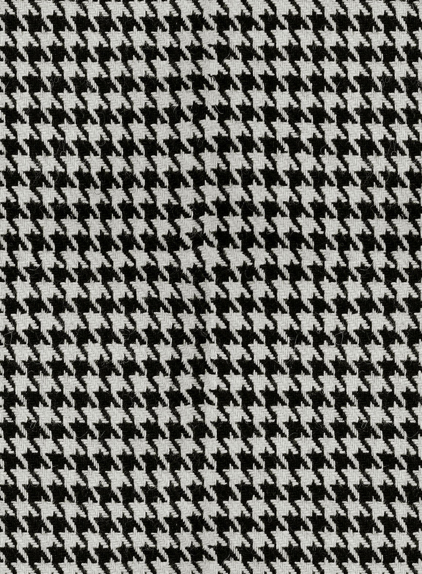 Big Houndstooth BW Tweed Boys Suit - Image 6