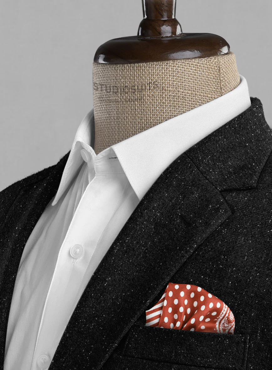 Black Flecks Donegal Tweed Jacket - Image 4