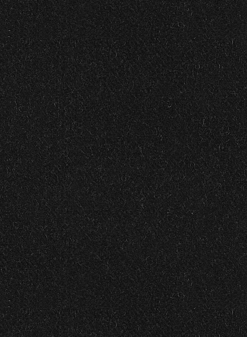 Black Heavy Tweed Jacket - Image 4