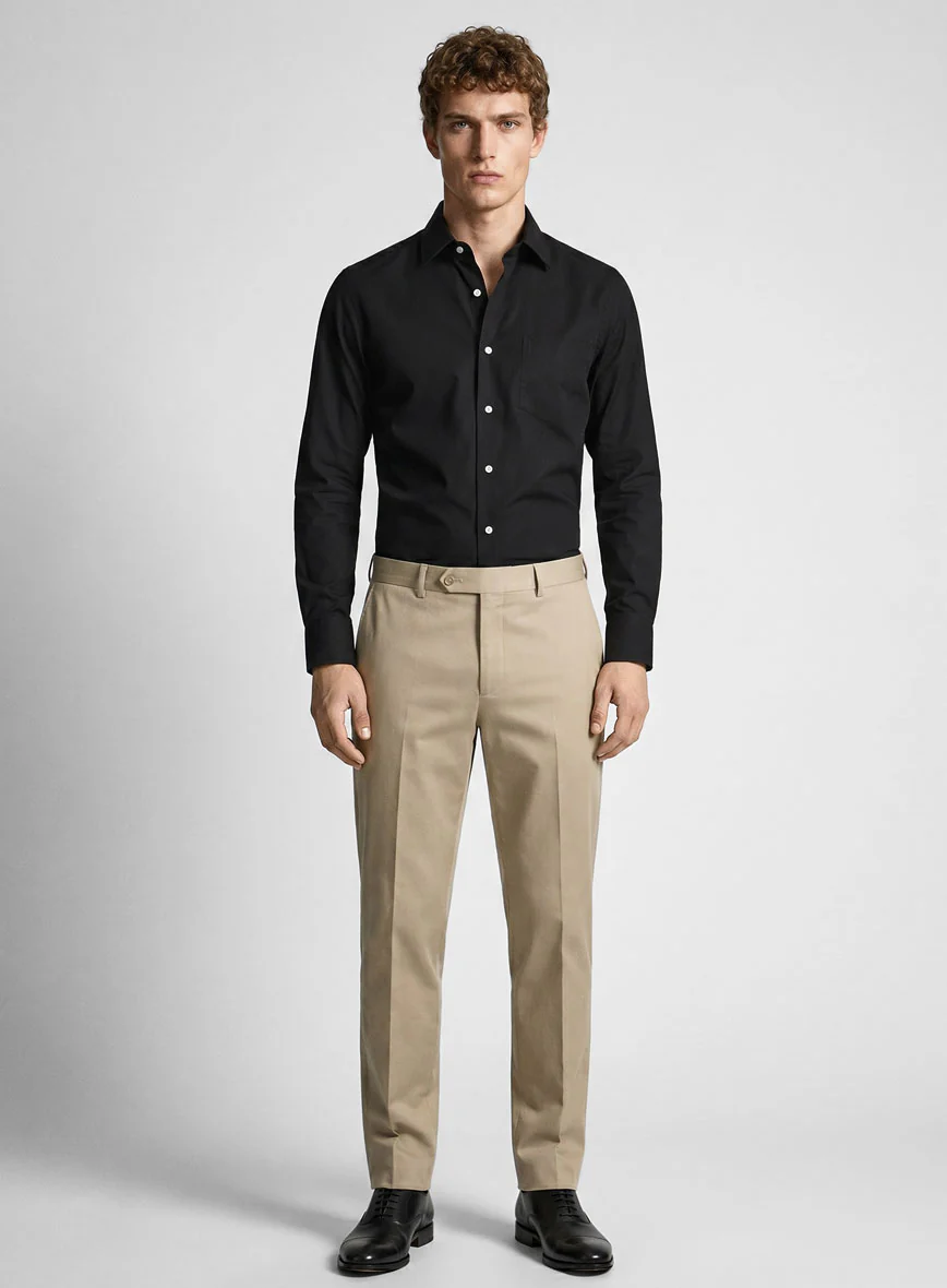 Black Poplene Shirt - Image 4
