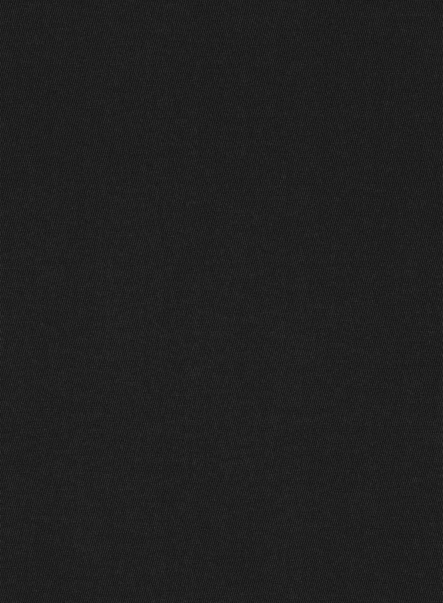 Black Stretch Chino Pants - Image 3