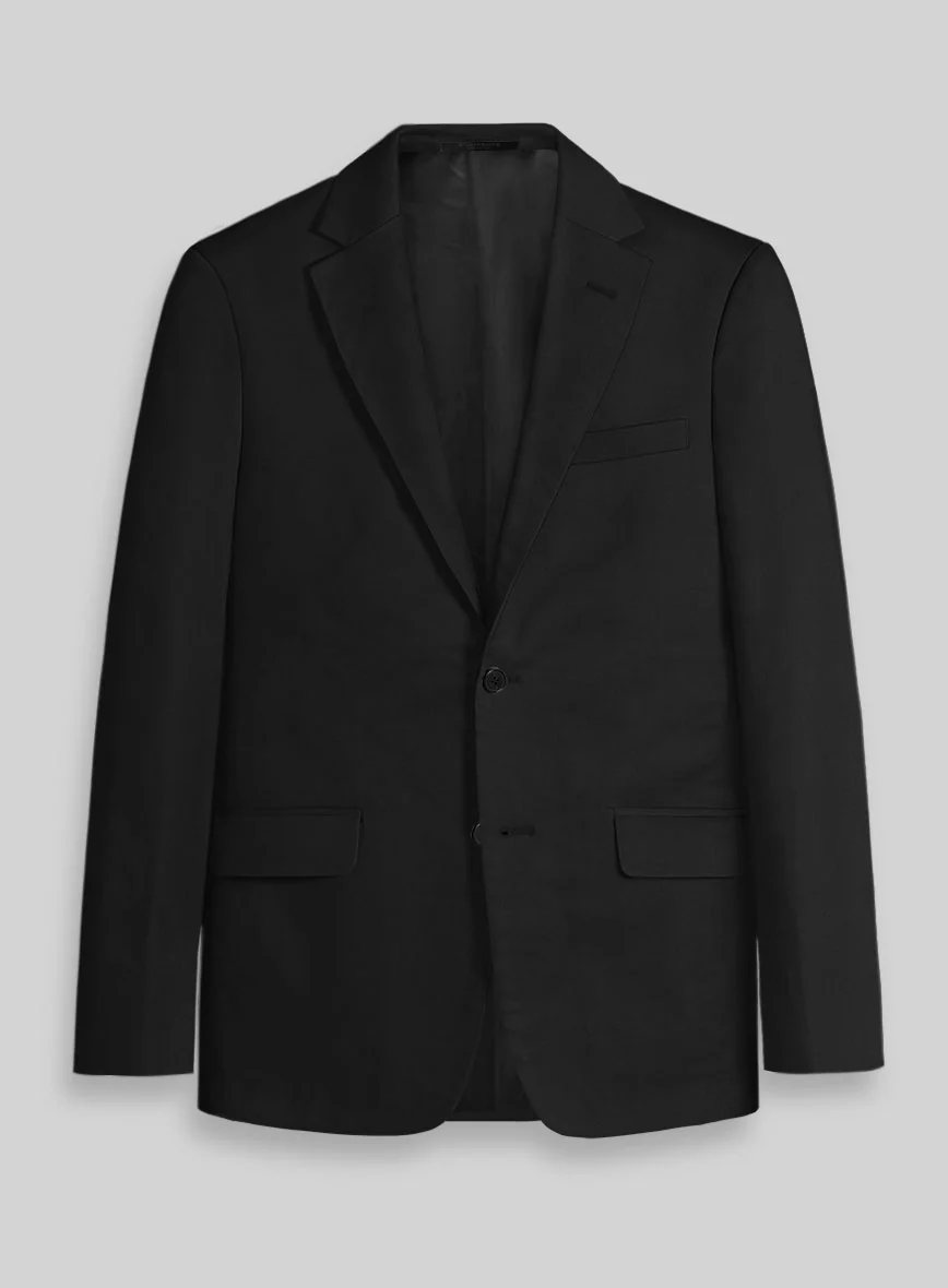 Black Stretch Chino Suit - Image 3