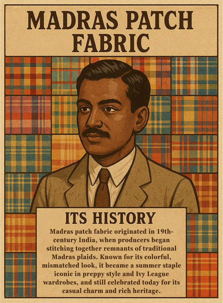 Madras Patchwork Shirt - Image 6