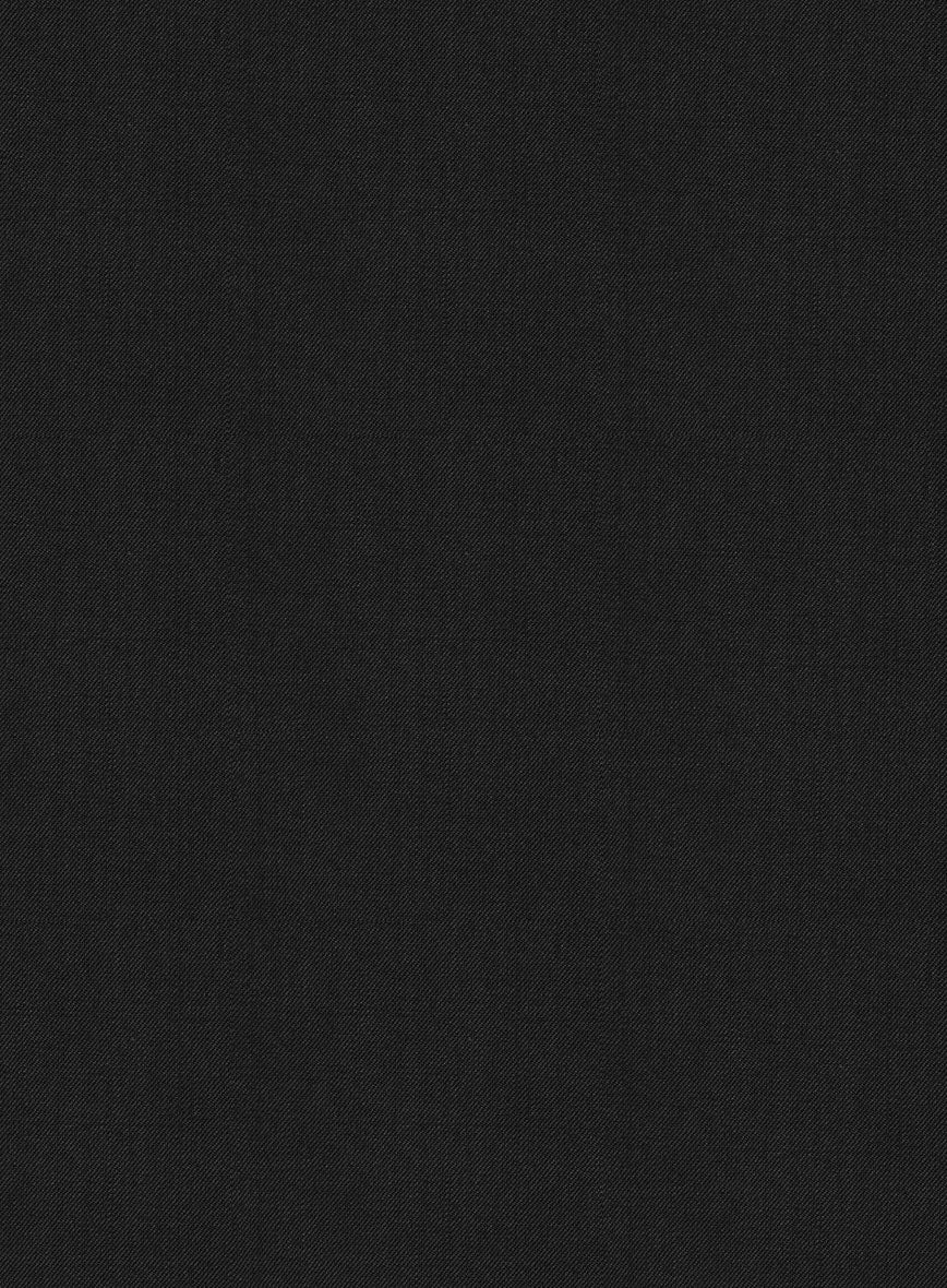 Black Wool Tuxedo Jacket - Image 4