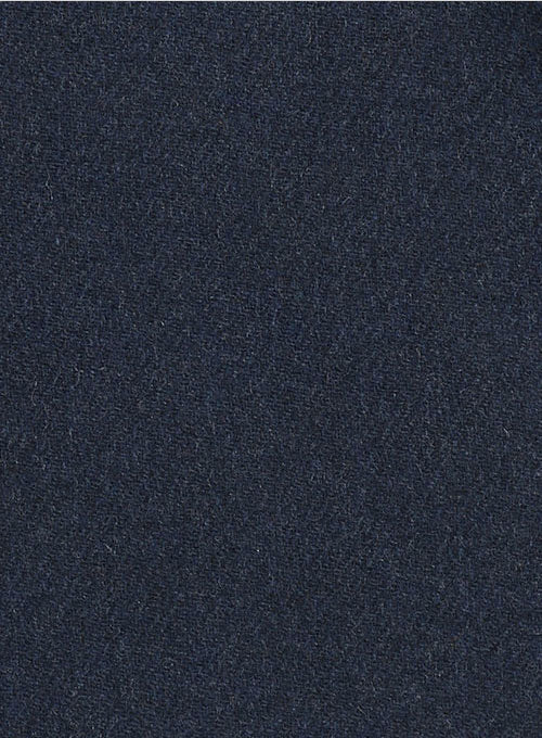 Blue Heavy Tweed Overcoat - Image 4