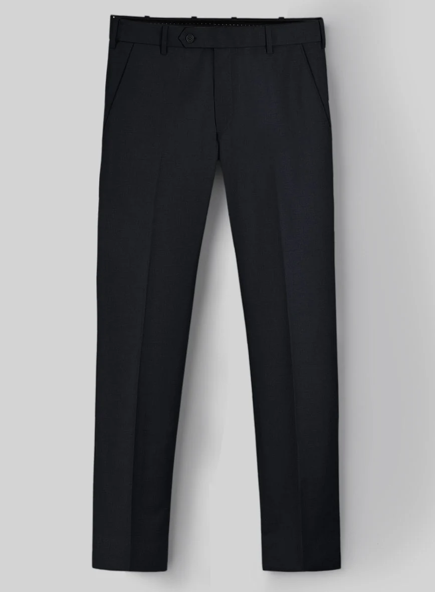 Blue Merino Wool Pants - Image 2