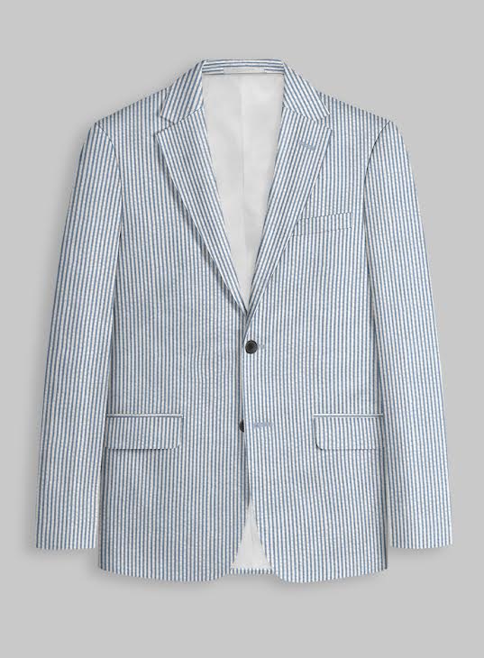 Blue Seersucker Suit - Image 4