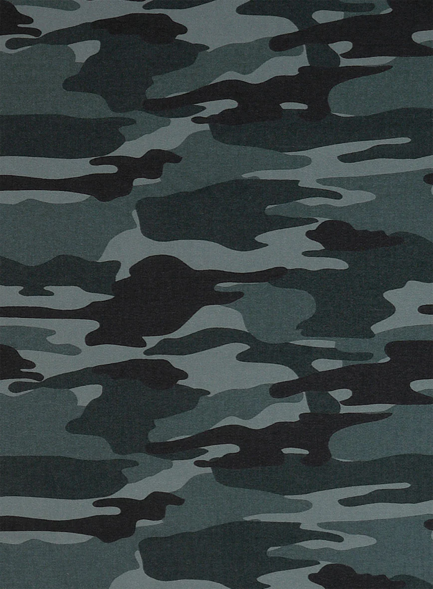 Blue Stretch Camo Jacket - Image 3