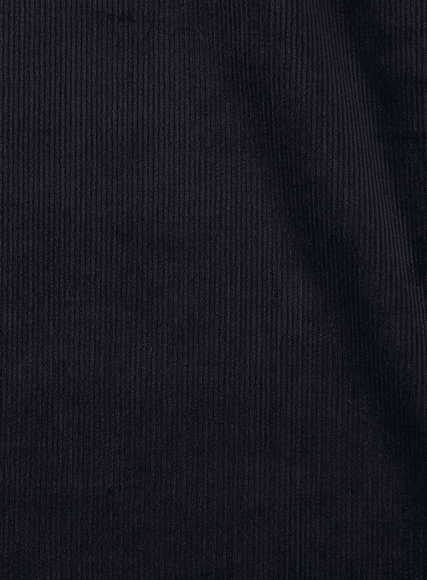 Blue Stretch Pin Corduroy Pants - Image 2