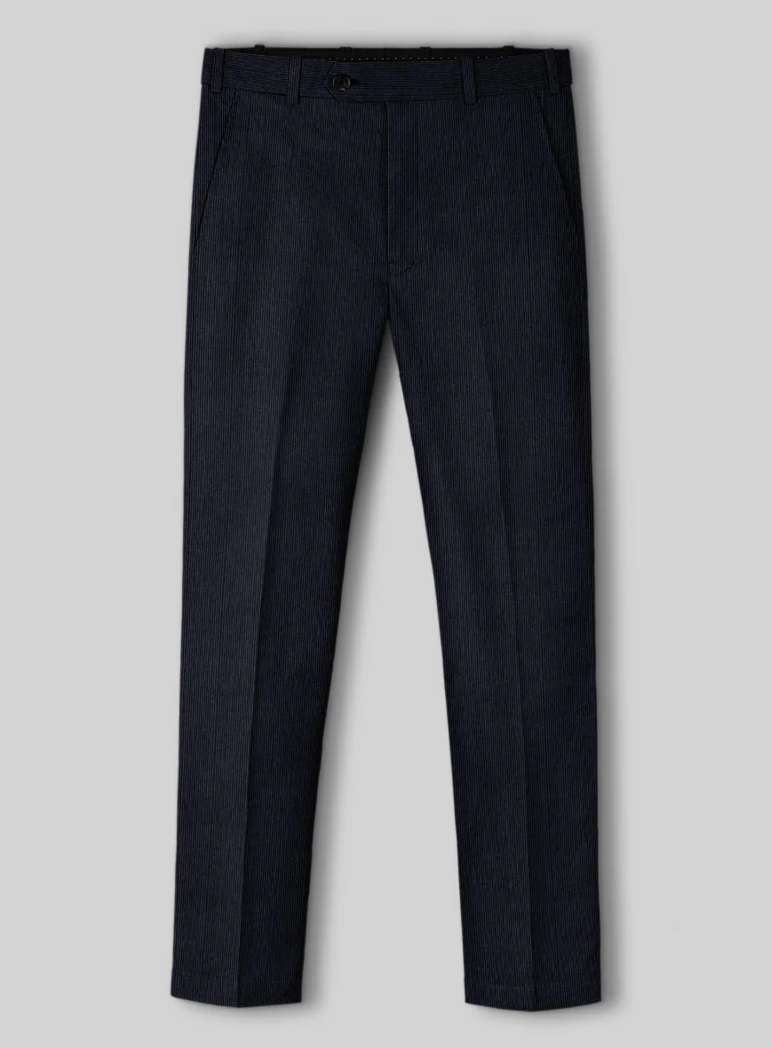 Blue Stretch Pin Corduroy Suit - Image 5