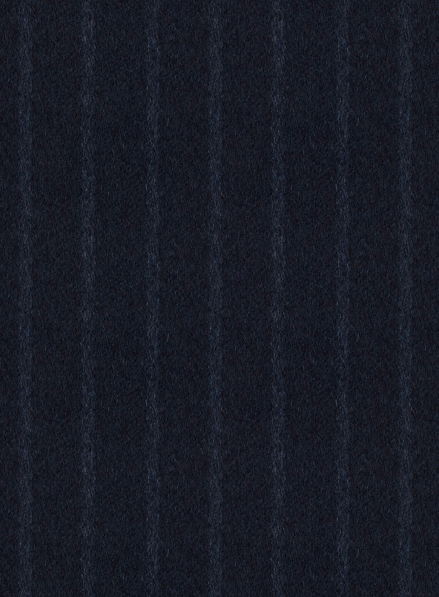 Blue Stripe Cashmere Jacket - Image 3