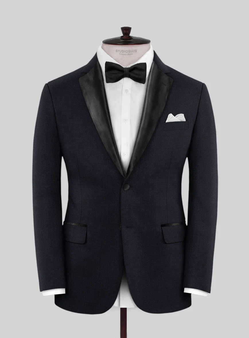 Blue Tuxedo Suit - Image 4