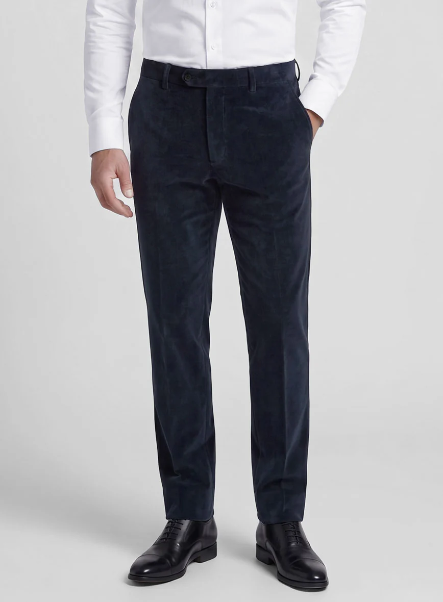 Blue Velvet 3 Piece Suit - Image 4
