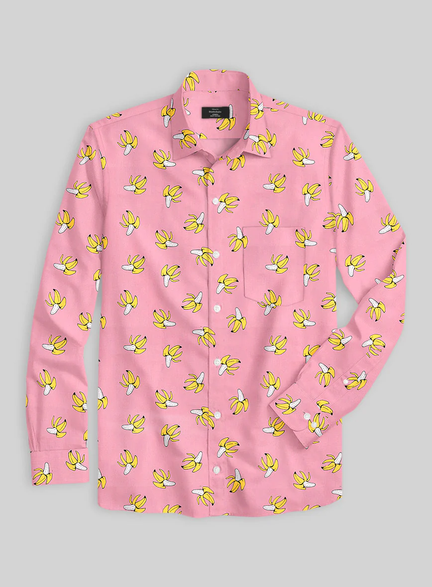 Blush Grove Cotton Shirt - Image 2